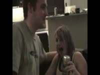 DRUNK COUSINS KISSING